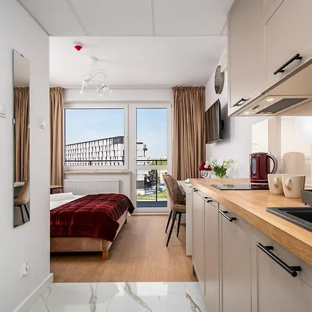 公寓式酒店 Pileckiego 华沙